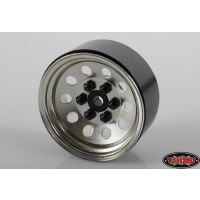 RC4WD Pro10 1.9 Steel Stamped Beadlock Wheel (Silver)...