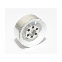 RC4WD Stamped Steel 1.55 Stock White Beadlock Wheel Z-W0035