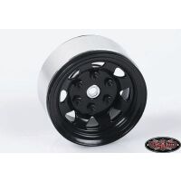 RC4WD Stamped Steel 1.55 Stock Black Beadlock Wheel Z-W0036