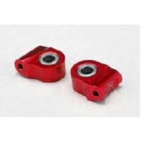 Yokomo DRB/DIB Aluminum Lower Caster Block 7° - Red