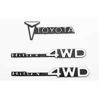 RC4WD 1/10 Metal Emblem for Tamiya Hilux VVV-C0007