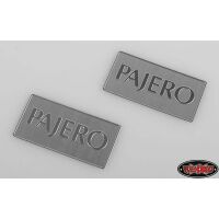 RC4WD 1/10 Metal License Plate for Tamiya CC01 Pajero (Silver) VVV-C0028