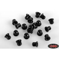 RC4WD M2 Flanged Acorn Nuts (Black) VVV-S0076