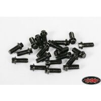 RC4WD RC4WD Miniature Scale Hex Bolts (M2.5 x 6mm) (Black) Z-S0008