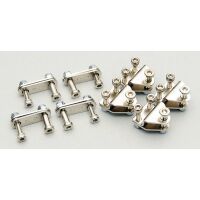 RC4WD Leaf Spring Shackles & Mounts Kit (Silver) Z-S0064