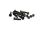 RC4WD Leaf Spring Shoulder Screws (Black) Z-S0275