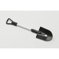 RC4WD Boulder Metal Scale Shovel with D-Grip (Black) Z-S0383