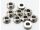 RC4WD Heavy Duty Steel Silver 3mm Con Washers (10) Z-S0385