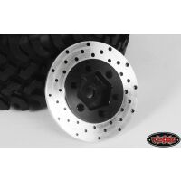 RC4WD 1.9/2.2 6 Lug Steel Wheel Hex Hub with Brake Rotor Z-S0530