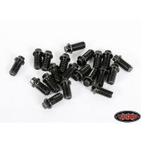 RC4WD RC4WD Miniature Scale Hex Bolts (M3x6mm) (Black) Z-S0696