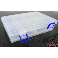 RC4WD Clear Plastic Parts Bin with Removable Dividers Z-S0722