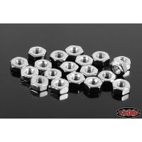 RC4WD Regular M2 Nuts (Silver) Z-S0875
