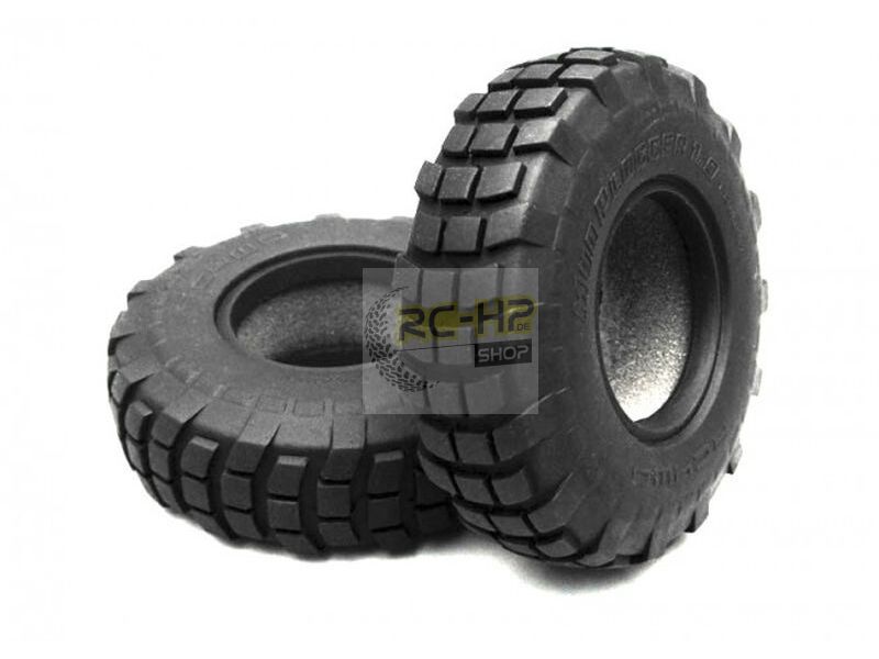 Mud Plugger Single 1.9" Scale Tire Z-P0006 RC4WD Spare Tyre G2 D90 Military