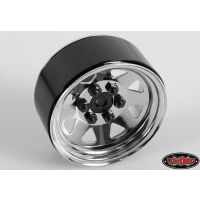 RC4WD 6 Lug Wagon 1.9 Steel Stamped Beadlock Wheels (Chrome) Z-W0002