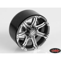 RC4WD Dick Cepek Gun Metal 7 1.9 Internal Beadlock Wheels...