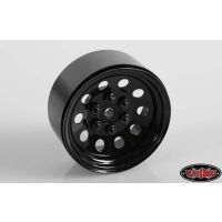 RC4WD Pro10 1.9 Steel Stamped Beadlock Wheel (Black) Z-W0074