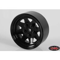 RC4WD 5 Lug Wagon 1.9 Steel Stamped Beadlock Wheels (Black) (4) Z-W0129