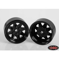 RC4WD 6 Lug Wagon 1.9 Steel Stamped Beadlock Wheels (Black) (4) Z-W0130