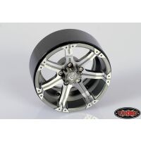 RC4WD Dick Cepek Gun Metal 7 2.2 Internal Beadlock Wheels...