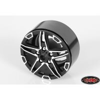 RC4WD Bombshell 1.9 Beadlock Wheels (Black) Z-W0171