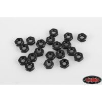 RC4WD Regular M2.5 Black Nuts (20) Z-S0303