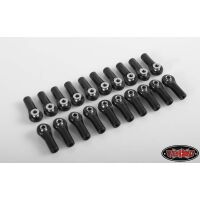 RC4WD M3 Medium Straight Plastic Rod Ends w/ Axial Width...