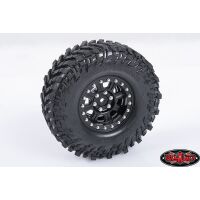 RC4WD Raceline Monster 1.9 Beadlock Wheels (All Black) Z-W0185