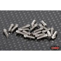 RC4WD Miniature Scale Hex Bolts M2 x 8mm SILVER Z-S0423 