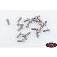 RC4WD RC4WD Miniature Scale Hex Bolts (M1.6 x 4mm) (Silver) Z-S1124