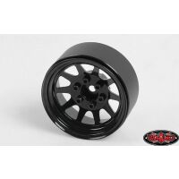 RC4WD OEM Stamped Steel 1.9 Beadlock Wheels (Black) Z-W0210