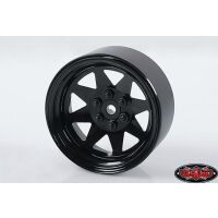 RC4WD 6 Lug Wagon 2.2 Steel Stamped Beadlock Wheels (Black) Z-W0190