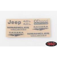 RC4WD Metal Emblems for Axial SCX10 Jeep Wrangler VVV-C0176