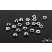 RC4WD Regular M2.5 Silver Nuts (20) Z-S0369