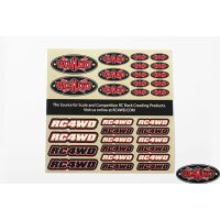 RC4WD RC4WD Small Decal Sheet Z-S1270