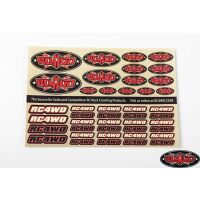 RC4WD RC4WD Medium Decal Sheet Z-S1272