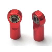 RC4WD High Precision Billet Tie Rod End (M3) Red (10)...