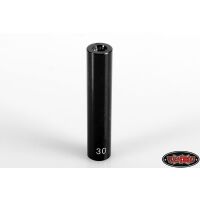 RC4WD 30mm (1.18) Internally Threaded Aluminum Link (Black) (4) Z-S1459