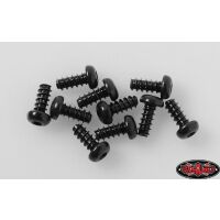 RC4WD Button Head Self Tapping Screws M2.5 X 6mm (Black) Z-S1570