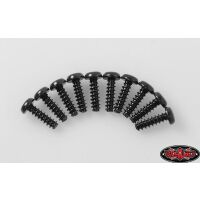 RC4WD Button Head Self Tapping Screws M3 X 10mm (Black) Z-S1578