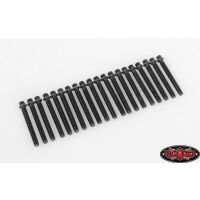 RC4WD RC4WD Miniature Scale Hex Bolts (M2 x 16mm) (Black) Z-S1711