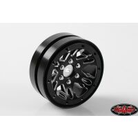 RC4WD Black 1.9 Universal Beadlock Wheel (D1) Z-W0177