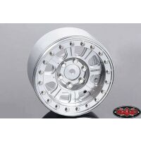 RC4WD Z-W0187 Raceline Monster 1.9 Beadlock Wheels (All Silver)