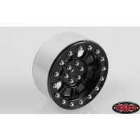 RC4WD Raceline Monster 2.2 Beadlock Wheels (Black/Silver) Z-W0195