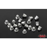 RC4WD M2.5 Flanged Acorn Nuts (Silver) Z-S1723