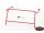 RC4WD Front Window Roll Cage for 1/18 Gelande D90 (Red) VVV-C0274