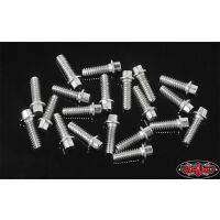 RC4WD RC4WD Miniature Scale Hex Bolts (M1.6 x 5mm) (Silver) Z-S1759