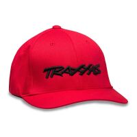 Traxxas SLVR TRAXXAS LOGO HAT RED LARGE/EXT 1188-RED-LXL
