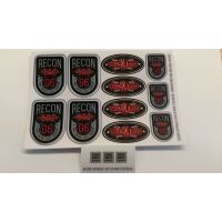 RC4WD RC4WD Recon G6 Decal Sheet (NO RETAIL PACKAGING) Z-L0103