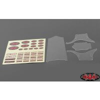 RC4WD RC4WD Bully II MOA Clear Body Panel Set Z-B0139