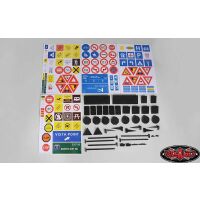 RC4WD RC4WD Scale Signs Set Z-X0035